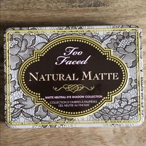 Too Faced Natural Matte Eyeshadow Palette